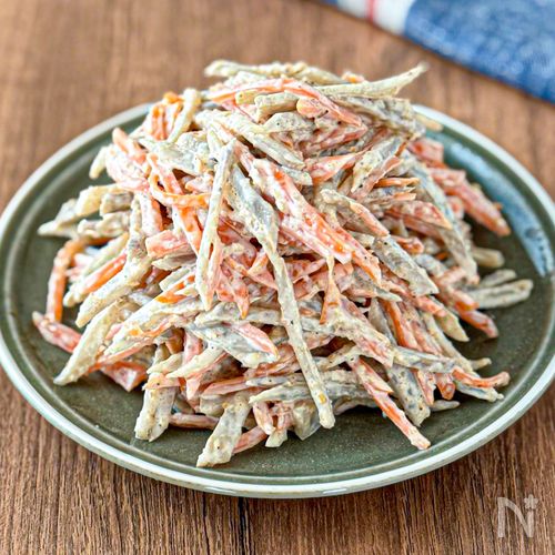 レンジで簡単らくらく♪【レンチンごぼうサラダ】