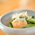 小松菜とじゃこの煮浸し