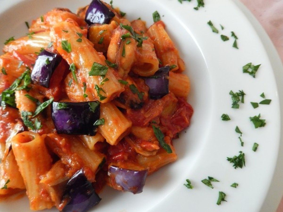 冷凍ムール貝と茄子のトマトソースパスタ レシピサイト Nadia ナディア プロの料理家のおいしいレシピ