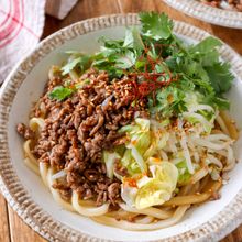冷凍うどんで作るビャンビャン麺