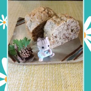 チョロリスの作ってみた!投稿(砂糖不使用*毎日食べたいヘルシーバナナ紅茶ケーキ)
