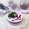 ブルーベリーのヨーグルトムースケーキ