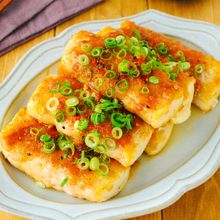 【12kgやせた管理栄養士考案】かさ増し！美肌肉巻き豆腐
