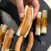 米粉でサクふわ♪
ウインナー入りちくわ豆腐フリッターの工程1