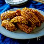 旬なとうもろこしで♪甘辛揚げもろこしレシピ