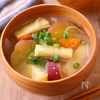 【さつまいもと油揚げのお味噌汁】やさしい甘味が味噌と合う！の工程3