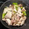たまらないふわとろ！豚肉とネギときのこの絶品塩あんかけの工程2
