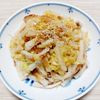 よっこの作ってみた!投稿(ちくわと白菜の一味和え♩ポリ袋1つ！白菜消費！ピリ辛おつまみ)