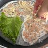 〖 重ねて焼くだけ 〗ライスペーパー ツナメルトの工程4