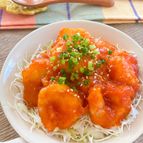 子どもも食べられる♡辛くない！プリプリ海老チリ