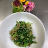 そら・ゆずの作ってみた!投稿(わさび菜のごま和え(甘くない)【糖質オフ・低糖質】)