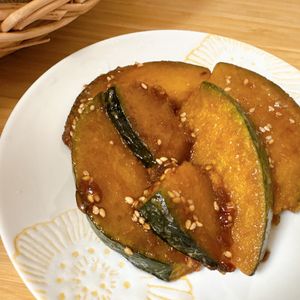 cinnamonの作ってみた!投稿(箸が止まらない♩【かぼちゃの甘辛胡麻炒め】)