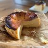 かぬの作ってみた!投稿(焼き芋で簡単混ぜるだけ♡さつまいものバスクチーズケーキ)