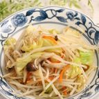 レンジで簡単！炒めない野菜炒め