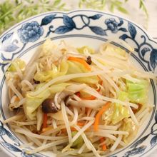レンジで簡単！炒めない野菜炒め
