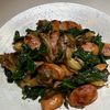 楽ラク手抜キッチン🐶🐾の作ってみた!投稿(パパっと副菜【コンソメバターソテー】舞茸/ウインナー)