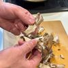 【簡単】きのこの和風スープパスタの工程1
