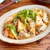 主菜にも副菜にも◎【白菜と厚揚げのコクうま炒め煮】の工程6