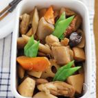 素材の味を楽しめる♪　定番の【炒り鶏】