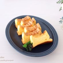 材料4つ♡簡単♡ふわぁ~とろ♪半熟カステラ♡
