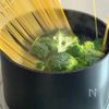 簡単ヘルシー♡しらすとブロッコリーのオイルパスタの工程2