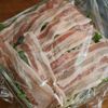 レンチン3分!香味ダレで♩【豚肉と豆苗の重ね蒸し】の工程5