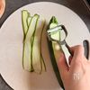 主菜級副菜！【ひらひらズッキーニとちくわのカレー炒め】の工程1