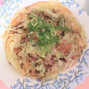 milkの作ってみた!投稿(ペロッと食べちゃう【キャベツとえのきのもちとろ焼き】低糖質♪)