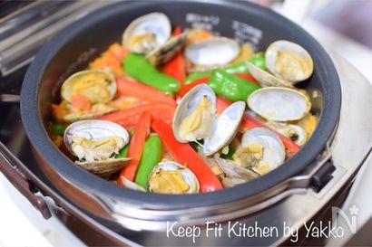 【炊飯器におまかせ！】パエリヤ風炊き込みご飯