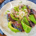 驚きの相性！アボカド鰹カルパッチョ