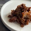 〖 牛丼の具で 〗とろけるビーフタルティーヌの工程4