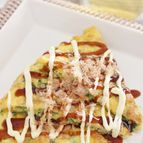 粉不使用、お好み焼き風