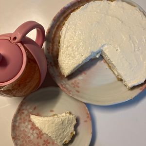 りりぃの作ってみた!投稿(【さっぱり濃厚！絶品！レアチーズケーキ】これはおいしい♡)