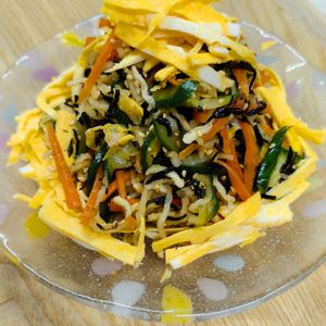 もんぶらん°・*:.。.☆の作ってみた!投稿(切り干し大根とひじきの《腸活♡中華サラダ》)