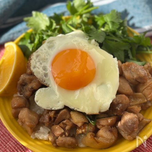 【食べ応え抜群】鶏肉でガッツリ♡ガパオライス