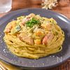 かぼちゃのカレークリームパスタ│ワンパンでほっこりパスタの工程6