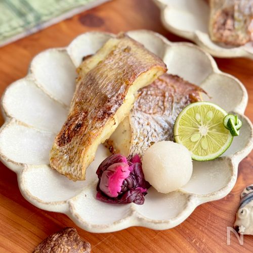 鯛の柚子胡椒マリネ焼き