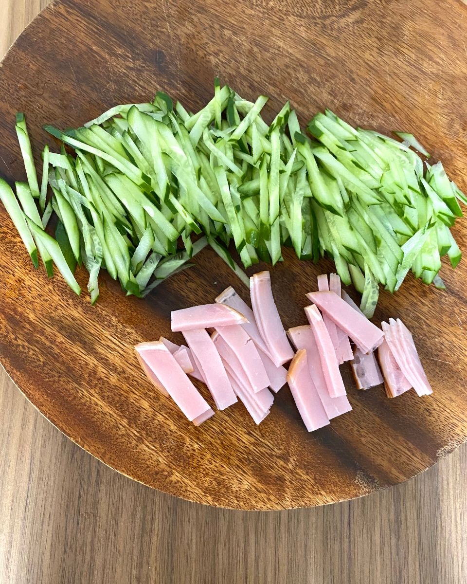 ユチョパ様 5分で簡単！もやしときゅうりとハムの中華サラダ | レシピサイト