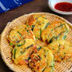 豆腐でカリッともっちり！海鮮チーズチヂミ