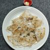 M＊Pの作ってみた!投稿(もどす手間なし簡単♡ライスペーパーで鶏ひき肉と大葉の挟み焼き)