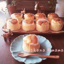 ふわっしゅわ～♪濃厚スフレチーズケーキ♪