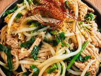 10分で爆速おかず♪【豚ニラもやしのオイスター炒め】　