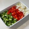 手軽にお魚ごはん♪【さば缶のガパオ風ごはん】の下準備