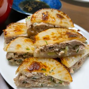 momoの作ってみた!投稿(【大根しそ餃子】はさみ焼きで時短！ポリ袋で簡単♡)
