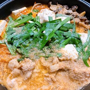 ねこまりも🐈‍⬛の作ってみた!投稿(【豚ともやしのスンドゥブ風絶品スープ】煮るだけ簡単/具沢山)