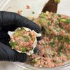ワンパンで大満足♬たっぷりニラのスタミナ焼売♬の工程3