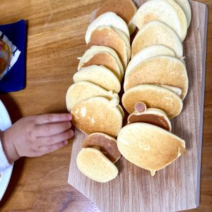 はちみつぱふぇの作ってみた!投稿(【ふっくら焼ける！】基本の米粉パンケーキ)