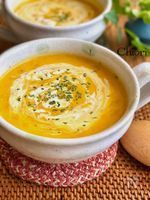 濃厚クリーミー☆かぼちゃと玉ねぎのポタージュスープ