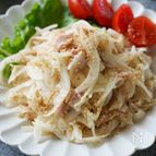 子供も爆食い😳‼︎『ツナ胡麻オニオンサラダ』一玉ペロリ♡