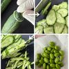 【むね肉ときゅうり、枝豆の中華風白和え】うどんスープで簡単！の工程3